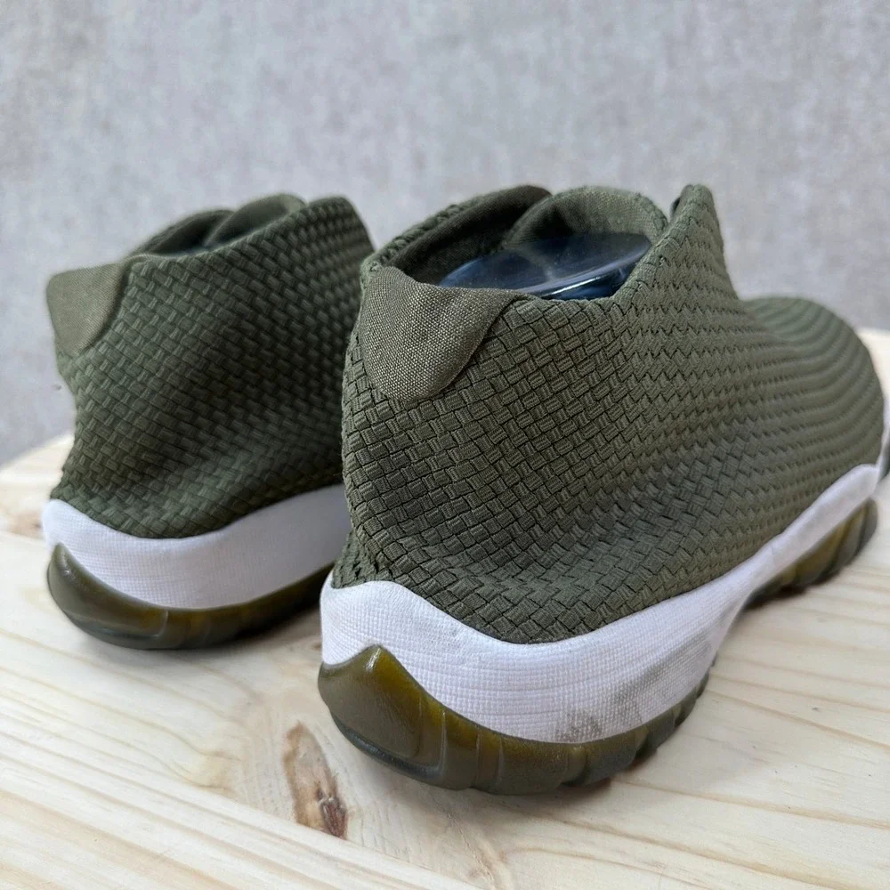 Air Jordan Future Iguana Green‎ 656503-201 Mens 2014 Rare Woven Sneakers SZ 15